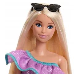 LALKA BARBIE PARTY FASHION zestaw z lalką i ubrankami HYT61