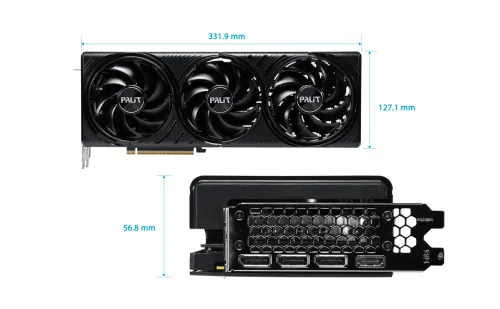 Karta graficzna Palit GeForce RTX 5080 Infinity 3 16GB GDDR7 256bit DLSS 4