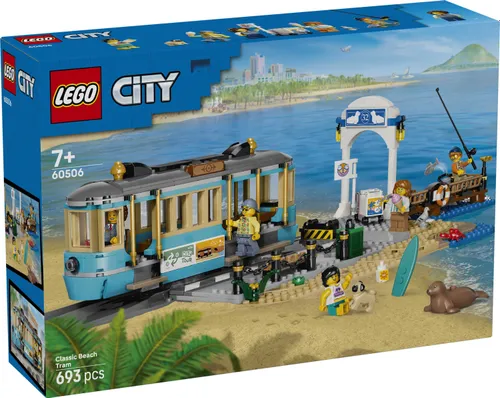 LEGO City 60506 Tramwaj przy plaży, zestaw klocków 7+