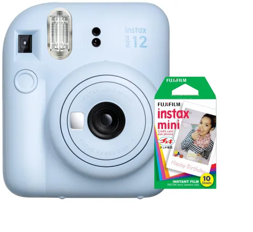 Aparat Fujifilm Instax Mini 12 Niebieski + wkłady 10szt