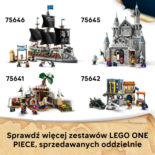 LEGO 75644 ONE PIECE: Дорри против Броги гиганты, набор кубиков 9+