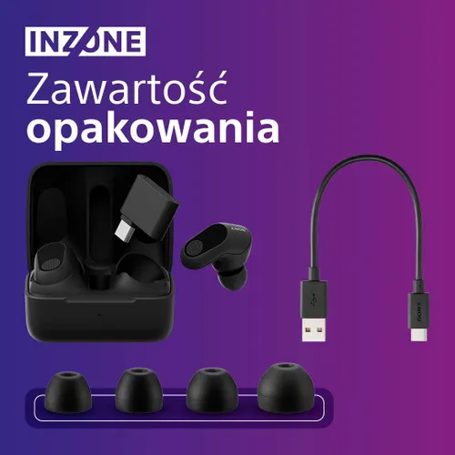 Беспроводные наушники с микрофоном Sony INZONE Buds-черный