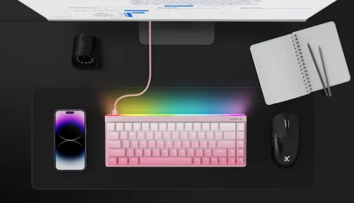 Klawiatura MCHOSE Ace 68 Air Peach Gradient Kailh Magnetic God Switch