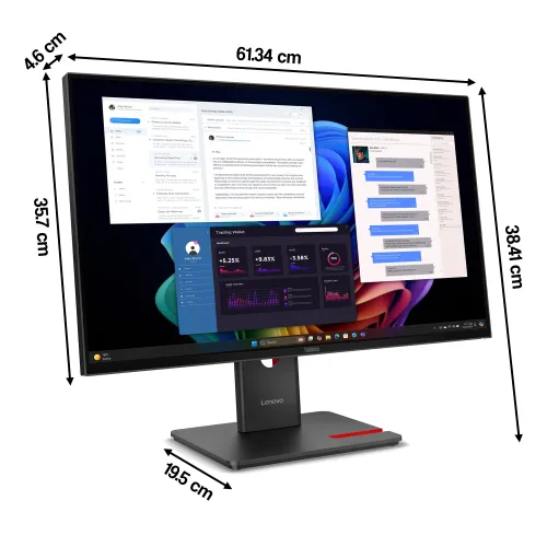 Monitor LENOVO ThinkVision T27UD-40 27" 3840x2160px IPS 4 ms