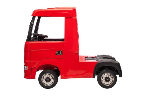 Ciężarówka Na Akumulator Auto Dla Dziecka Scania 500R Lakier 4X4 Skóra LED Eva