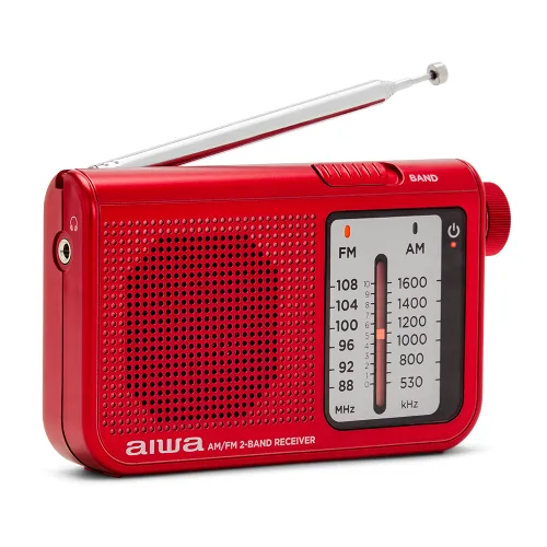 Radioodbiornik Aiwa RS-55/RD Radio FM Czerwony