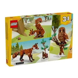 LEGO Creator 3w1 31154 Leśne zwierzęta: Czerwony lis