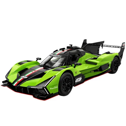Zdalnie sterowane auto na pilota zielone