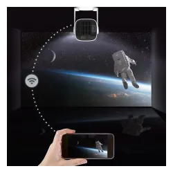 Projektor Manta MultiVision Mini Portable PMA202A24 LED HD Ready Wi-Fi Bluetooth Android