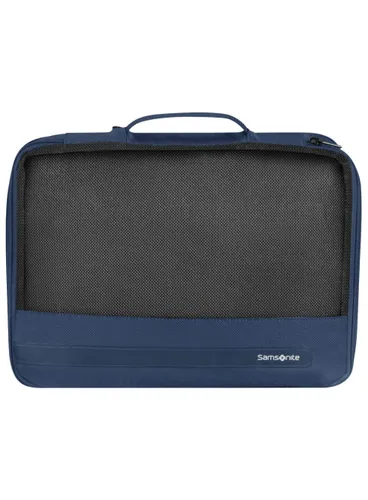Zestaw 3 organizerów podróżnych Samsonite Ta Revolution Set of 3 Packing Cubes - midnight blue