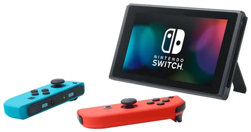 Nintendo Switch + Joy-Con Neon Blue&Red