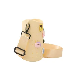 Etui z paskiem na butelkę Asobu Bestie Sling - yellow