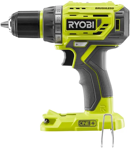 Wiertarko-wkrętarka RYOBI R18DD7-0 + Akumulator RYOBI RC18150-250 5Ah 18V + Ładowarka
