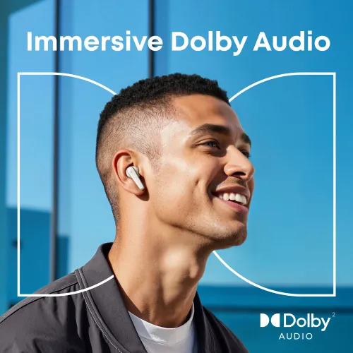 Słuchawki bezprzewodowe Soundcore Liberty 5 Dokanałowe Bluetooth 5.4 Biały