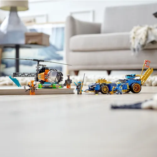LEGO Ninjago Wyścigówka EVO Jaya i Nyi 71776