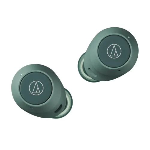 Słuchawki bezprzewodowe Audio-Technica ATH-CKS30TW+ Dokanałowe Bluetooth 5.1 Zielony