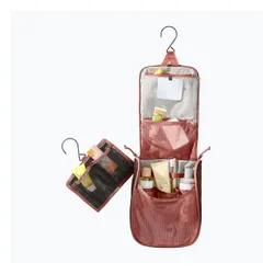 Косметичка / Дорожная сумка Deuter Wash Center II - caspia / raisin