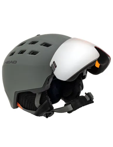 Kask snowboardowy męski z wbudowaną szybą HEAD RADAR nightgreen 2023 - Rozmiar - XL/XXL