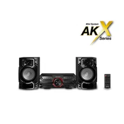 Power Audio Panasonic SC-AKX320 450W Bluetooth FM Radio Black