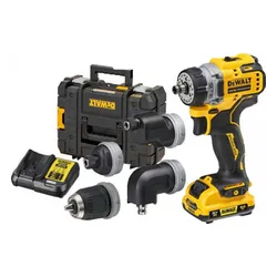 DeWalt DCD703L2T 12V 2 x şarj edilebilir pil 3ah