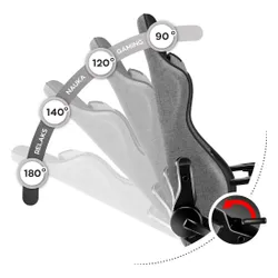 Fotel HUZARO Ranger 6.0 Czarno-szary