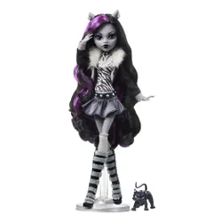 Lalka MONSTER HIGH Reel Drama Straszny Seans Clawdeen Wolf HKN28
