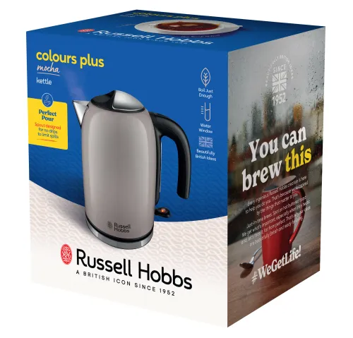 Czajnik Russell Hobbs Colours Plus Mocha 28511-70 1,7l 2400W