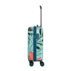 Чемодан Travelite Cruise Trolley S Print - turquoise lily