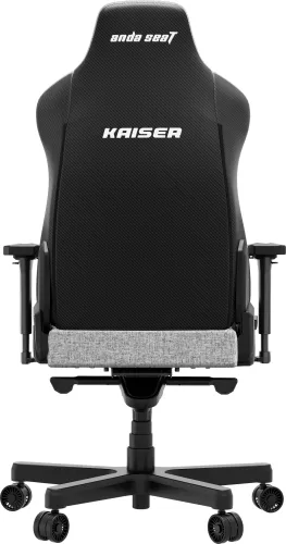 Fotel Anda Seat Kaiser 3E XL Gamingowy do 150kg Tkanina Szary