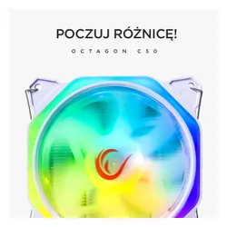 Chłodzenie CPU RAMPAGE Octagon C50 ARGB