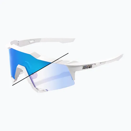 Okulary przeciwsłoneczne 100% Speedcraft LE bastille/blue mirror photochromic