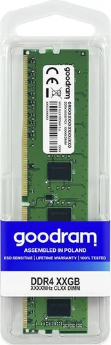 Pamięć GoodRam DDR4, 16 GB, 2666MHz, CL19 (GR2666D464L19/16G)