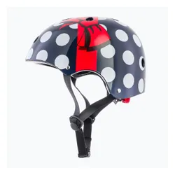 Kask rowerowy dziecięcy Hornit PolkaDot navy/white/red