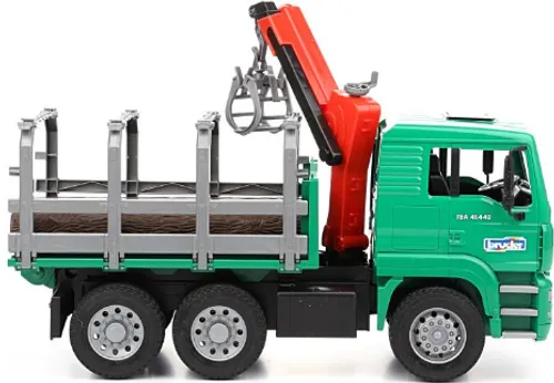 Bruder Professional Series MAN Timber Truck with Loading Crane (02769)