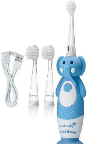 Szczoteczka soniczna BRUSH-BABY WildOnes Słoń