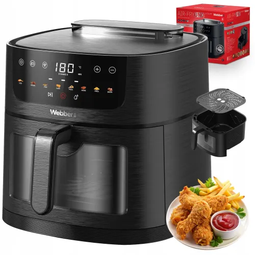Air fryer Webber AF800 1800W 8l Aplikacja mobilna