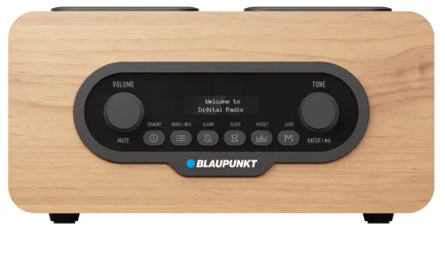 Radioodbiornik Blaupunkt DR10CR Radio FM, DAB+ Bluetooth Brązowy