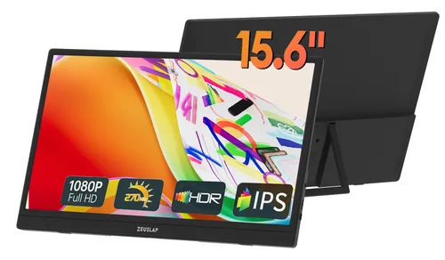 Monitor ZEUSLAP ZB156 15.6" 1920x1080px IPS 4 ms