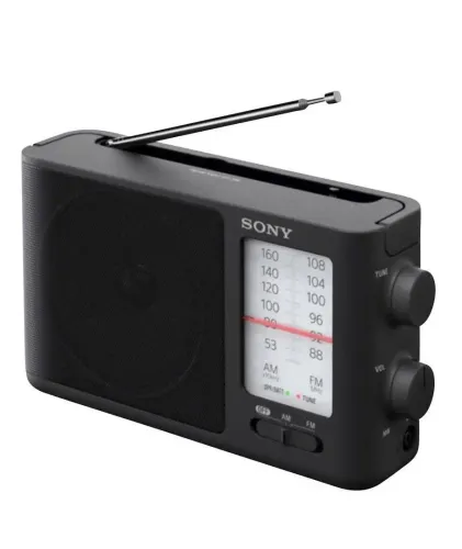 Radioodbiornik Sony ICF-506 Radio FM Czarny