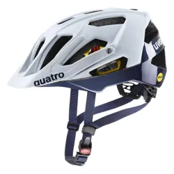 Kask rowerowy Uvex Quatro cc MIPS biało-niebieski