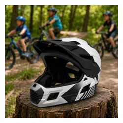 Kask rowerowy dla dziecka rozmiar M, dziecięcy motor dzieci motocyklowy