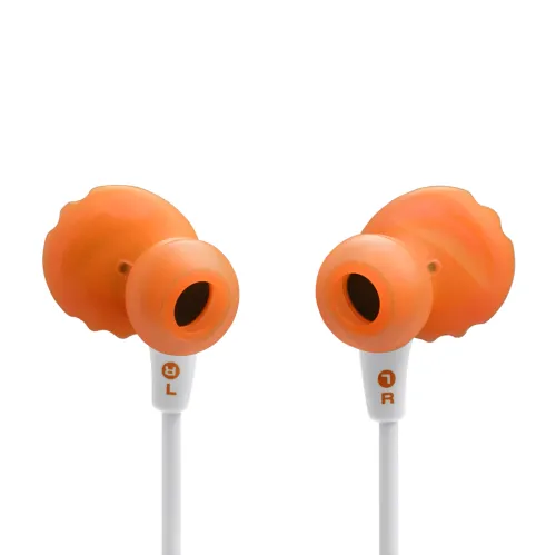 Słuchawki przewodowe JBL Endurance Run 3C USB-C Dokanałowe Mikrofon Biały