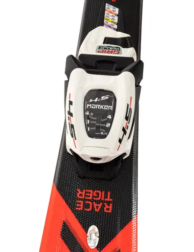 Narty dziecięce VÖLKL RACETIGER JR + wiązanie MARKET FDT 4.5 z GRIP WALK - Długość (cm) - 80