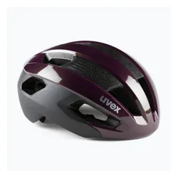 Kask rowerowy UVEX Rise CC plum/black matt