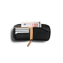 Bellroy кожаный кошелек на молнии RFID - черный