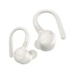 Słuchawki bezprzewodowe Belkin SoundForm ActiveFit Dokanałowe z zaczepami Bluetooth 5.4 Kremowy