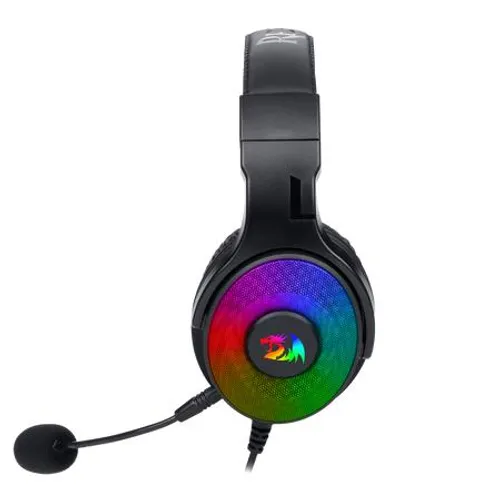 Słuchawki przewodowe z mikrofonem Redragon Pandora H350 RGB Nauszne Czarny