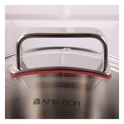 Zestaw garnków Ambition Selection Indukcja Stal nierdzewna 8 elementów