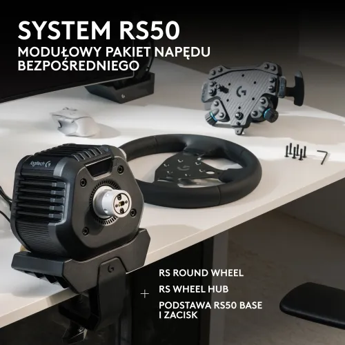 Kierownica LOGITECH RS50 PC