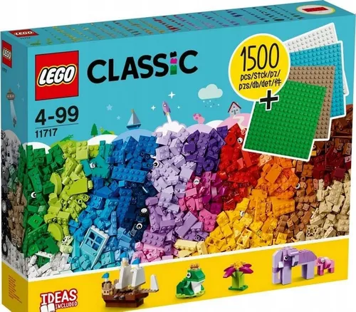 Конструктор Lego Classic кирпичи, кирпичи, плитки (11717)